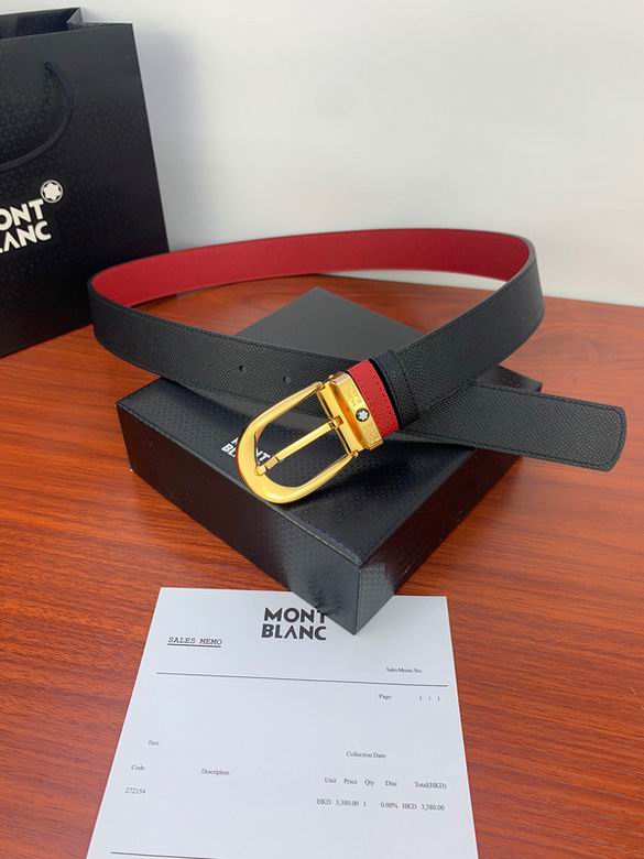 Montblanc Belt 34mmX95-125CM 7D13
